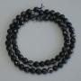 Agate Faceted Round Beads, diameter 6mm+/-, length 37cm+/- on a strand
