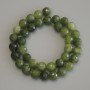 Jadeite Faceted Round Beads, diameter 10mm+-, length 37cm+- on a strand