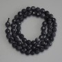 Iolite Beads, Faceted Round 6mm+/-, on a Thread, Length 37cm+