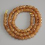 Citrine Beads Faceted Cube 6mm+/-, on a strand, length 38cm+