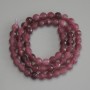 Tourmaline Beads, Faceted Ball 6mm+/- on a String, Length 37cm+