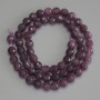 Tourmaline Beads, Faceted Ball 6mm+/- on a String, Length 37cm+