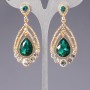Crystal Chandelier Earrings "Entourage"