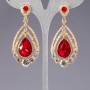 Crystal Chandelier Earrings "Entourage"