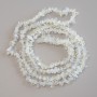 Moonstone Chip Beads, diameter 5-9x2mm+-, length 86cm+- on fishing line
