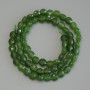 Chrysoprase Beads faceted coin, diameter 6mm+-, length 39cm+- on a strand
