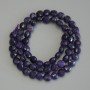 Sugilite Beads faceted coin, diameter 6mm+-, length 39cm+- on a strand