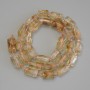 Citrine Chip Beads, diameter 11x7mm+-, length 41cm+- on a thread