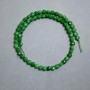 Chrysoprase Faceted Coin Beads, diameter 6mm+-, length 39cm+- on a strand