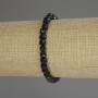 Tourmaline Bracelet, Faceted Cube, Diameter 5x5mm+/-, Length 18cm (Stretch)