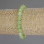 Chrysolite Peridot Faceted Bead Bracelet, diameter 8mm+/-, length 18cm (stretch)