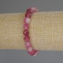 Tourmaline Bracelet, Faceted Bead, Diameter 8mm+/-, Length 18cm (Stretch)