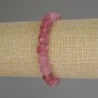 Tourmaline Bracelet, faceted cube, diameter 8x8mm+/-, length 18cm (stretch)