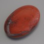 Red Jasper Natural Stone Souvenir, Oval 60x40x20mm+