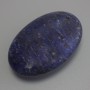 Natural Sodalite Stone Souvenir, Oval 60x40x20mm+
