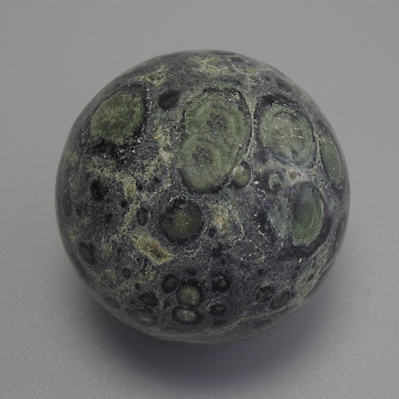 Natural Stone Souvenir Sphere Ocean Jasper, Diameter 30mm+