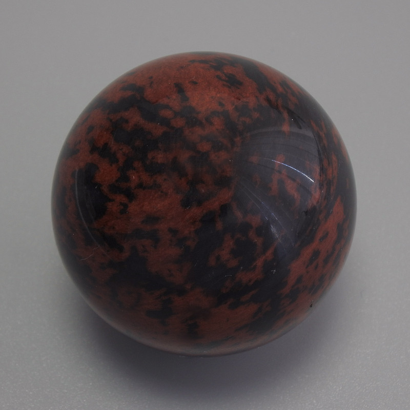 Natural Obsidian Stone Souvenir Sphere, diameter 30mm+