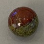 Dragon Blood Jasper Natural Stone Souvenir Sphere, diameter 30mm+
