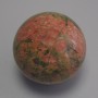 Souvenir sphere of natural heliotrope, diameter 30mm+