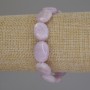 Kunzite Bracelet, Oval Beads, Diameter 16x12mm+/-, Length 18cm Stretch