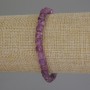 Tourmaline Bracelet, faceted cube, diameter 5mm+-, length 18cm (stretch)
