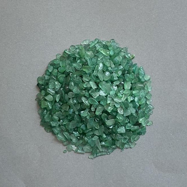 Natural Stone Jade Chips No Hole 2-7x4mm+/- (per 100g+/-)