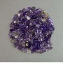 Natural Stone Amethyst Chips without Hole 5-11x5-6mm+- (per 100g+-)