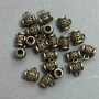 Bail Findings Bronze Metal Colour, Size 9x7x10mm+- Holes Diameter 4mm+-, 2.3mm+-, Pack of 20g (~21pcs)