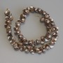 Mother-of-Pearl Beads, Snail Heishi, Diameter 8-11x6-8.5mm+/-, Length 35cm+/- on Fishing Line