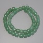 Jade Beads Rounded Cylinder, Diameter 8x8mm+-, Length 36cm+- on Fishing Line
