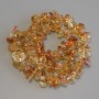 Citrine Tumbled Beads, Diameter 10-12x6-8mm+-, Length 38cm+- on Strand