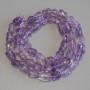 Amethyst Beads, Nugget Shape, Diameter 7.5-9x6.5mm+/-, Length 39cm+/- on a Thread