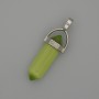 Pendant Cat's Eye Hexagon Crystal Ball 8x31x41mm+