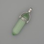 Pendant Cat's Eye Hexagon Crystal Ball 8x31x41mm+