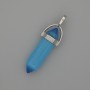 Cat's Eye Pendant Hexagon Crystal Ball 8x31x41mm+