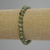 Serpentine Bracelet pressed smooth bead, diameter 6mm+-, length 18cm+- (stretch)
