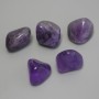 Amethyst Natural Stone Souvenir, Assorted Sizes 22-37x20-22mm+/-, Price per 100g, Pack 100g (per 100g+/-)