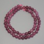 Tourmaline Beads, Smooth Ball, Diameter 6.5mm+- on Thread, Length 38cm+