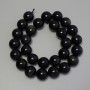 Golden Sheen Obsidian Smooth Round Beads, diameter 14mm+- on a strand, length 37cm+