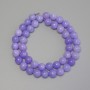 Aquamarine Beads Smooth Round, Diameter 8.5mm+/- on Thread, Length 37cm+