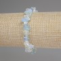 Moonstone Chip Bracelet, Diameter 6-10x2-5mm+/-, Length 18cm+/- Stretch