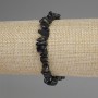Golden Sheen Obsidian Chip Bracelet, 6-12x4-6mm+/-, length 18cm+/- stretch