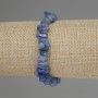 Blue Aventurine Chip Bracelet, diameter 5-8x3-5mm+-, length 18cm+- stretch