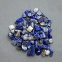 Natural Stone Sodalite Chips No Hole 7-14x5-7mm+- (per 100g+-)