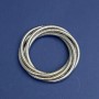 Flexible Spring Bracelet Silver-Tone Metal