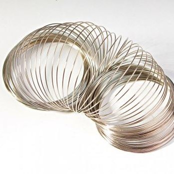 Memory Wire, thickness diameter 0.8mm, coil diameter 10cm (+/-), price per 1kg