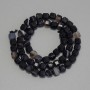 Agate Beads Faceted Cube, Diameter 5x5mm+/-, Length 38m+/- on Thread