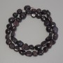 Garnet Beads Tumbled, Diameter 9-12x8-10mm+/-, Length 39cm+/- on Thread