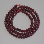 Tourmaline Beads faceted round bead, 4mm ± diameter, 38cm ± length on thread
