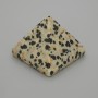 Pyramid Souvenir, Natural Dalmatian Jasper Stone, Length 30x30mm+/-, Width 25mm+